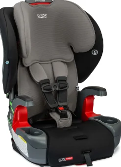 Britax Grow With You ClickTight Harness Booster Car Seat - Grey Contour