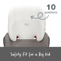 Britax Highpoint 2-Stage Belt Positioning Booster Car Seat - Gray Ombre