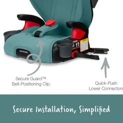 Britax Highpoint 2-Stage Belt Positioning Booster Car Seat - Green Ombre