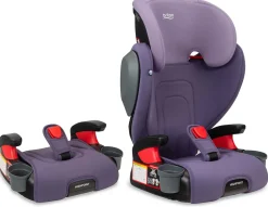 Britax Highpoint 2-Stage Belt Positioning Booster Car Seat - Purple Ombre