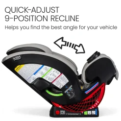 Britax One4Life All-in-One Convertible Car Seat, ClickTight & SafeWash - Parchment