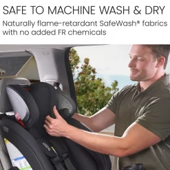 Britax One4Life All-in-One Convertible Car Seat, ClickTight & SafeWash - Raven Black