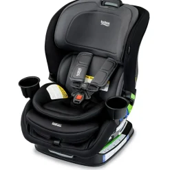 Britax OPEN BOX Poplar ClickTight Convertible Car Seat, Slim 17-Inch Design - Stone Onyx