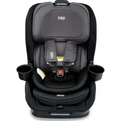Britax Poplar ClickTight Convertible Car Seat, Slim 17-Inch Design - Stone Onyx