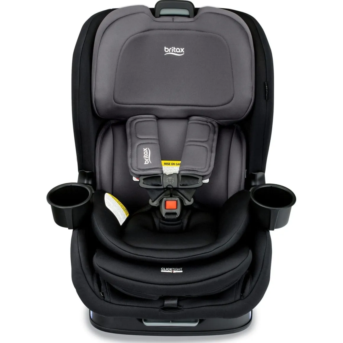 Britax Poplar ClickTight Convertible Car Seat, Slim 17-Inch Design - Stone Onyx
