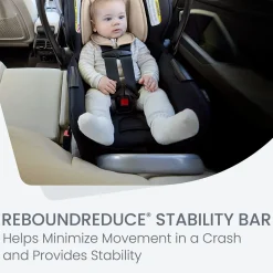Britax Willow Brook S+ Travel System with Alpine Anti-Rebound Base - Sand Onyx