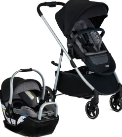 Britax Willow Grove SC Travel System - Pindot Onyx