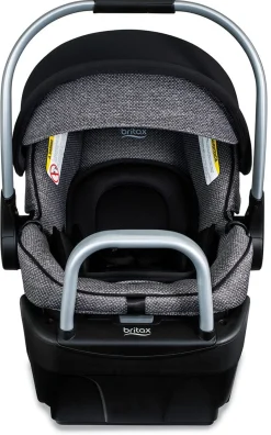 Britax Willow SC Infant Car Seat with Alpine Base - Pindot Onyx