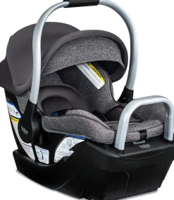 Britax Willow SC Infant Car Seat with Alpine Base - Pindot Stone