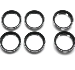 Bugaboo Bee 5 Wheel Caps - Glossy Black