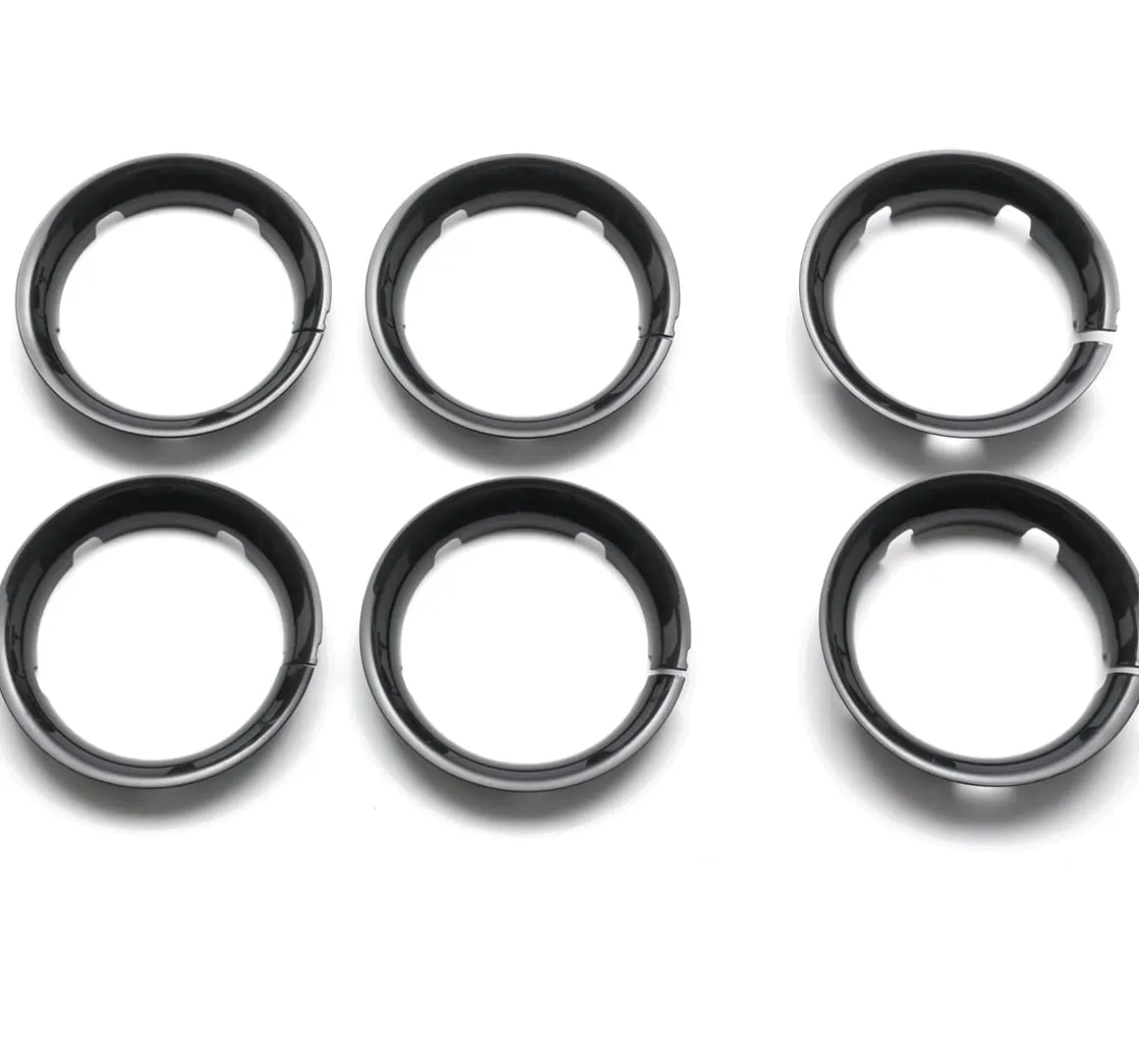 Bugaboo Bee 5 Wheel Caps - Glossy Black