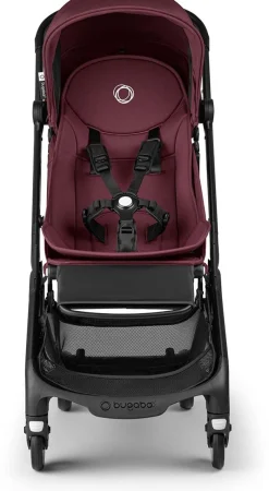 Bugaboo Butterfly 1 Complete Compact Stroller - Black / Dark Cherry / Dark Cherry