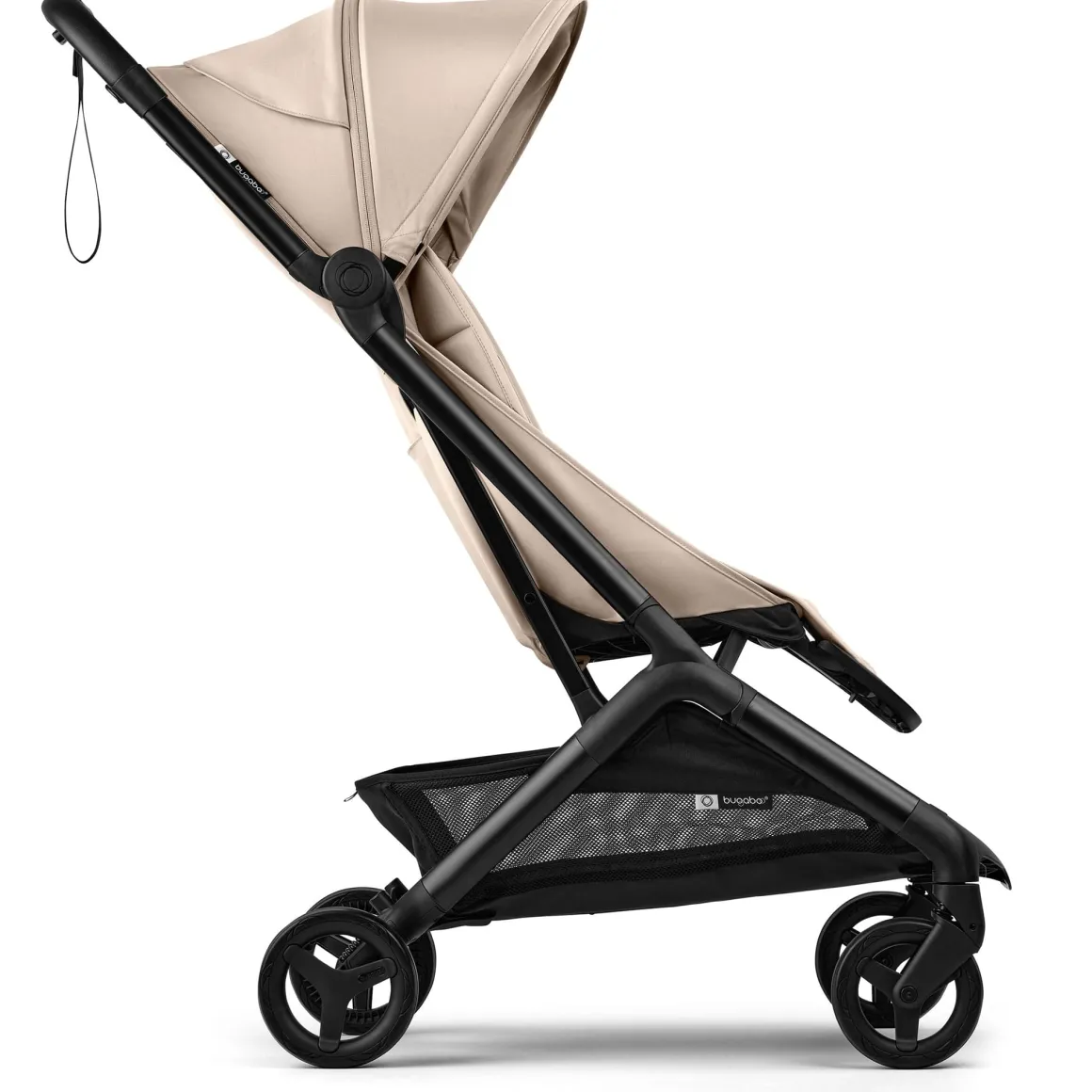 Bugaboo Butterfly 2 Complete Stroller + Travel Bag Bundle - Black / Desert Taupe / Desert Taupe