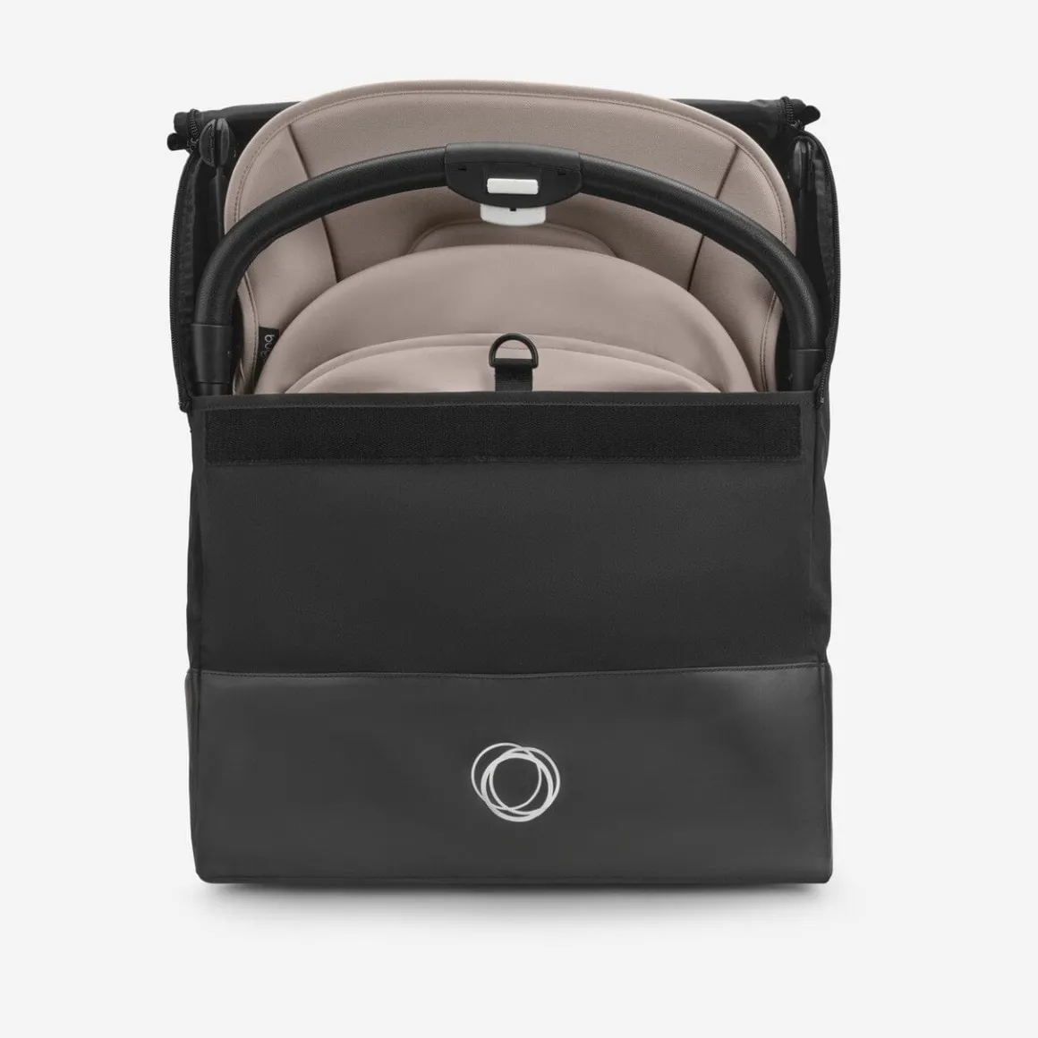 Bugaboo Butterfly 2 Complete Stroller + Travel Bag Bundle - Black / Desert Taupe / Desert Taupe
