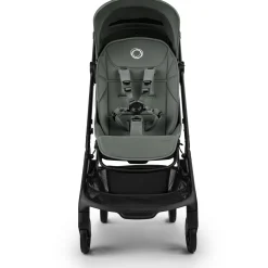 Bugaboo Butterfly 2 Complete Stroller + Travel Bag Bundle - Black / Forest Green / Forest Green