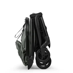 Bugaboo Butterfly 2 Complete Stroller + Travel Bag Bundle - Black / Forest Green / Forest Green