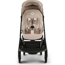 Bugaboo Butterfly 2 + Turtle Air Shield Travel System Bundle - Black / Desert Taupe / Desert Taupe / Black