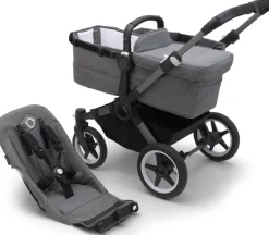 Bugaboo Donkey 5 Base - Graphite / Grey Melange
