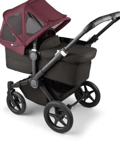 Bugaboo Donkey Breezy Sun Canopy - Dark Cherry