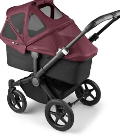 Bugaboo Donkey Breezy Sun Canopy - Dark Cherry