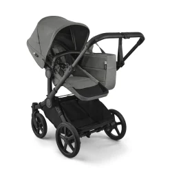 Bugaboo Donkey 6 Duo Complete Stroller Bundle - Black / Moon Grey / Moon Grey