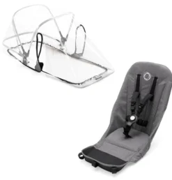 Bugaboo Donkey 2 Duo Fabric Set - Grey Melange