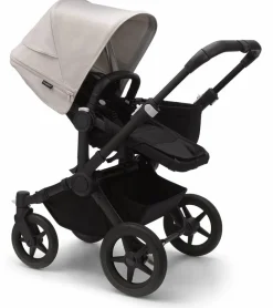 Bugaboo Donkey 5 Mono Complete Single-to-Double Stroller - Black / Midnight Black / Misty White