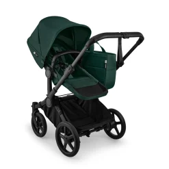 Bugaboo Donkey 6 + Turtle Air Shield Twin Travel System Bundle - Black / Fern Green / Fern Green