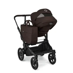 Bugaboo Donkey 6 Twin Complete Stroller Bundle - Black / Cocoa Brown / Cocoa Brown