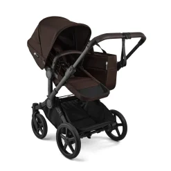 Bugaboo Donkey 6 Twin Complete Stroller Bundle - Black / Cocoa Brown / Cocoa Brown