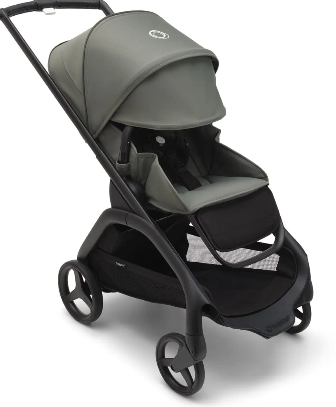 Bugaboo Dragonfly Complete Lightweight Compact Stroller - Black / Forest Green / Forest Green