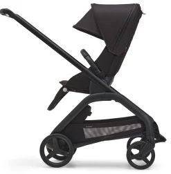 Bugaboo Dragonfly Complete Lightweight Compact Stroller - Black / Midnight Black / Midnight Black