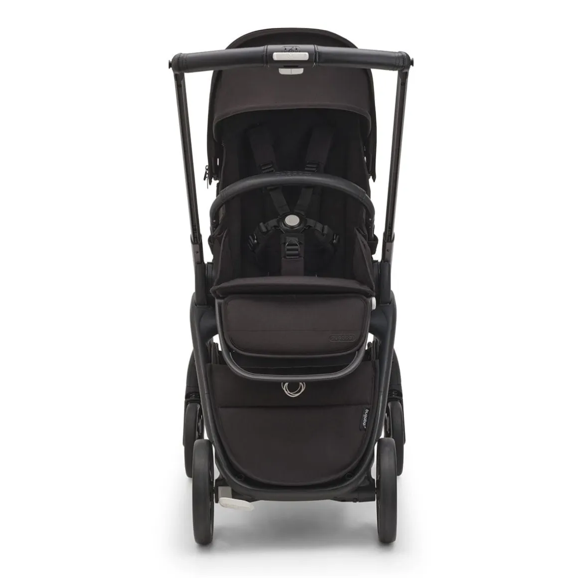 Bugaboo Dragonfly Complete Lightweight Compact Stroller - Graphite / Grey Melange / Grey Melange