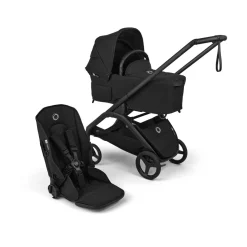 Bugaboo Dragonfly Plus Seat & Bassinet Complete - Black / Heritage Black / Heritage Black