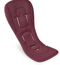 Bugaboo Dual Comfort Seat Liner - Dark Cherry