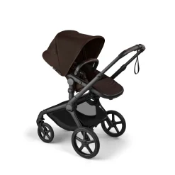 Bugaboo Fox 5 Renew Complete Stroller - Black / Cocoa Brown / Cocoa Brown