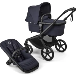 Bugaboo Fox 5 Renew Complete Stroller - Black / Deep Indigo / Deep Indigo