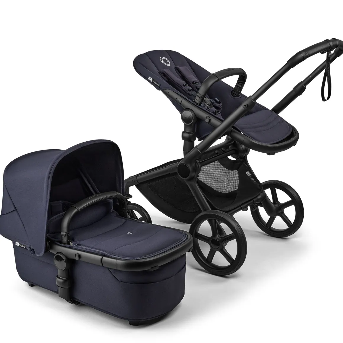 Bugaboo Fox 5 Renew Complete Stroller - Black / Deep Indigo / Deep Indigo