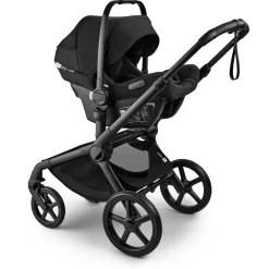 Bugaboo Fox 5 Renew + Turtle Air Shield Travel System Bundle - Black / Deep Indigo / Deep Indigo
