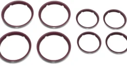 Bugaboo Fox Wheel Caps - Dark Red