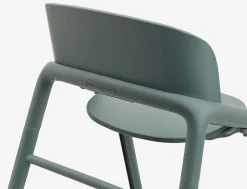 Bugaboo Giraffe Complete High Chair + Newborn Set Bundle - Blue / Tornado Grey