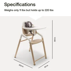 Bugaboo Giraffe Complete High Chair - Black
