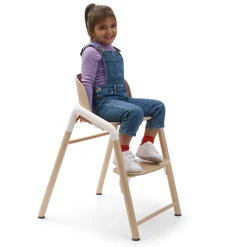 Bugaboo Giraffe Complete High Chair - Neutral Wood / White