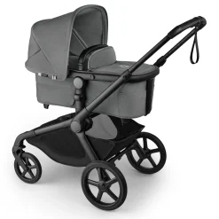 Bugaboo Kangaroo Bassinet Fabric Complete - Moon Grey