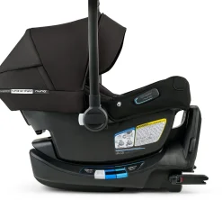Bugaboo Kangaroo Complete (One Box)+ Turtle Air Shield By Nuna Travel System Bundle - Black / Dark Cherry / Dark Cherry / Black
