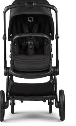 Bugaboo Kangaroo Complete (One Box)+ Turtle Air Shield By Nuna Travel System Bundle - Black / Dark Cherry / Dark Cherry / Black