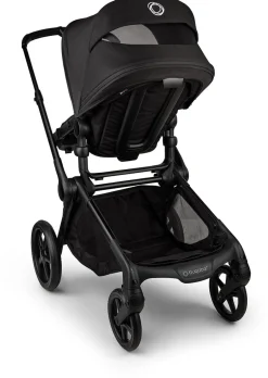 Bugaboo Kangaroo Complete (One Box)+ Turtle Air Shield By Nuna Travel System Bundle - Black / Dark Cherry / Dark Cherry / Black