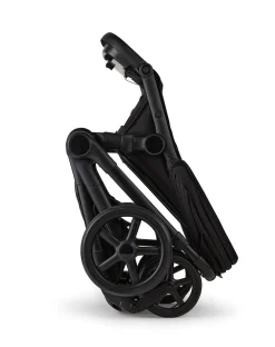 Bugaboo Kangaroo Complete Single-to-Double Stroller + Bassinet (One Box) - Black / Dark Cherry / Dark Cherry