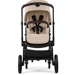 Bugaboo Kangaroo Complete Stroller + Turtle Air Shield By Nuna Travel System Bundle - Black / Desert Taupe / Desert Taupe / Black