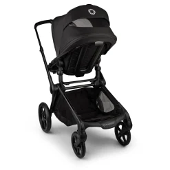 Bugaboo Kangaroo Complete Stroller + Turtle Air Shield By Nuna Travel System Bundle - Black / Midnight Black / Midnight Black / Black